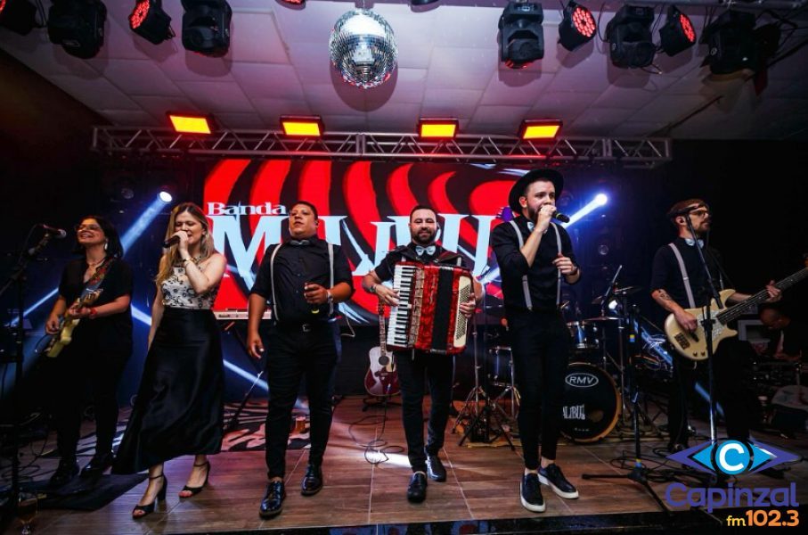 Banda Malibu é atração confirmada no Baile da CDL 2025 em Capinzal