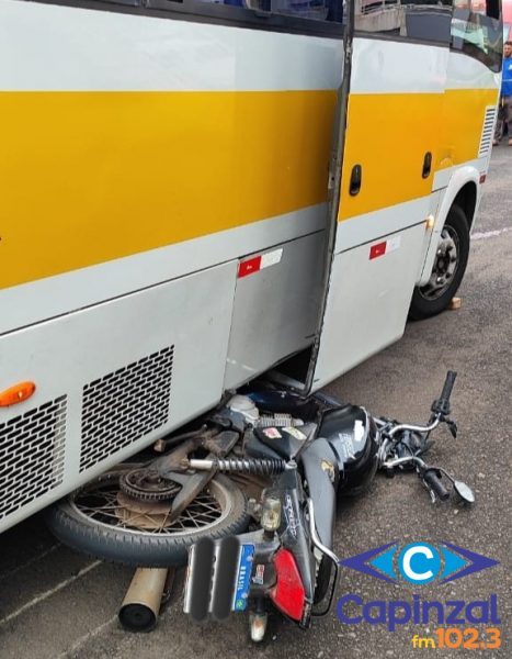 Motociclista morre após colisão com ônibus escolar em Chapecó