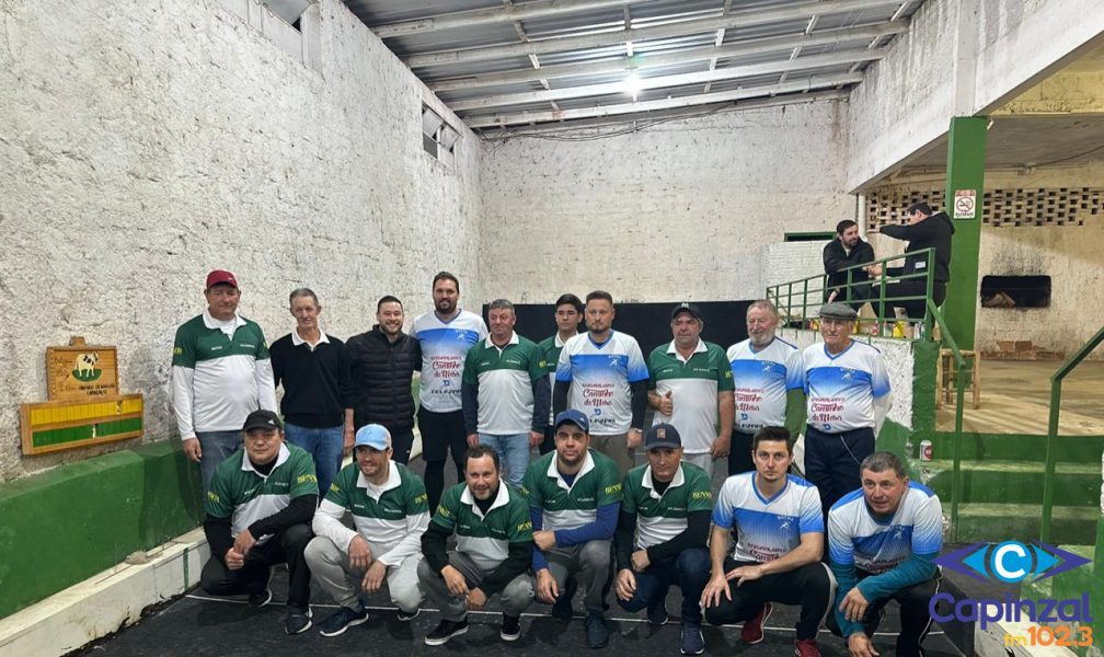 Disputados os primeiros confrontos das semifinais do Municipal de Bocha de Capinzal