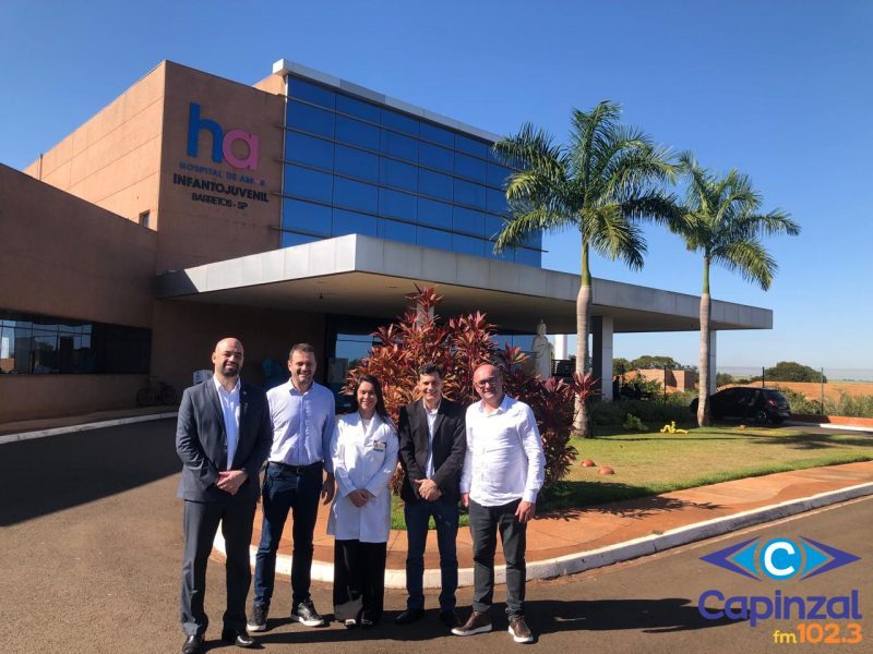 Prefeito Dire e demais lideranças conhecem o funcionamento do Hospital do Câncer de Barretos (SP)