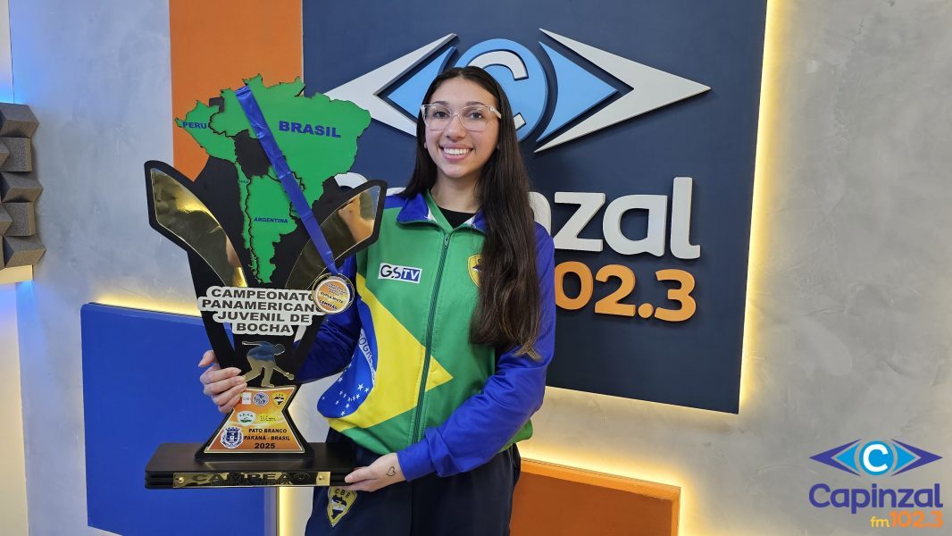 Bianca Fracasso, de Capinzal, faz história e conquista o Pan-Americano de bocha pelo Brasil