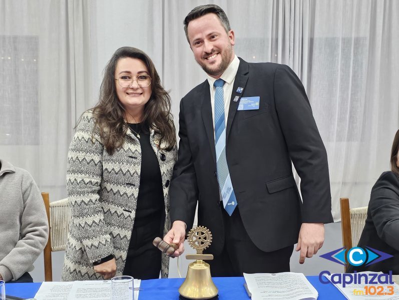 Reonaldo Calgaroto é o novo presidente do Rotary Club de Capinzal-Ouro