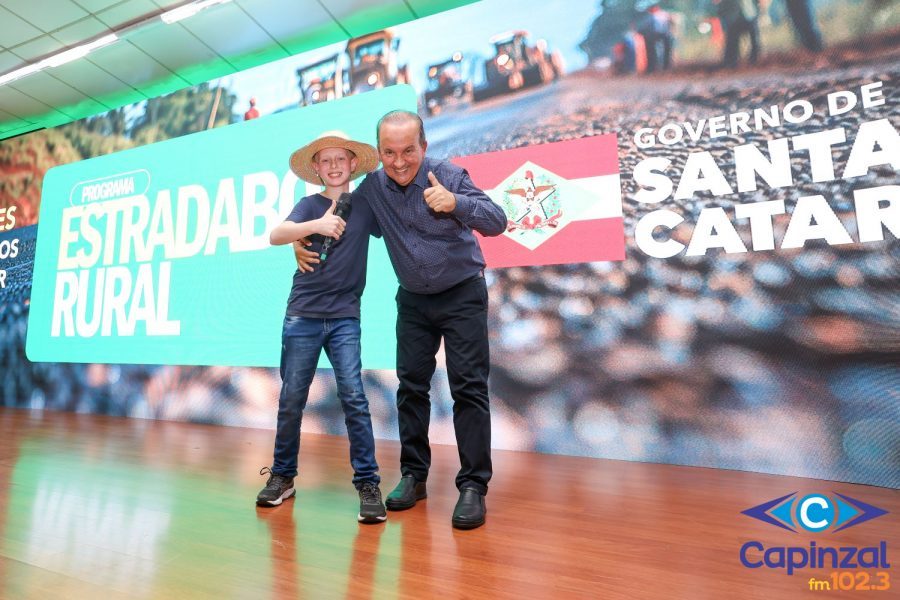 Governador Jorginho Mello lança em Joaçaba o programa Estrada Boa Rural com investimento de R$ 2,5 bilhões