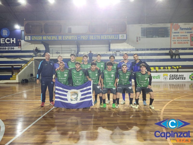 Capinzal Futsal/FME enfrenta o Palma Sola neste sábado pelo Estadual Sub 18 da Liga Catarinense