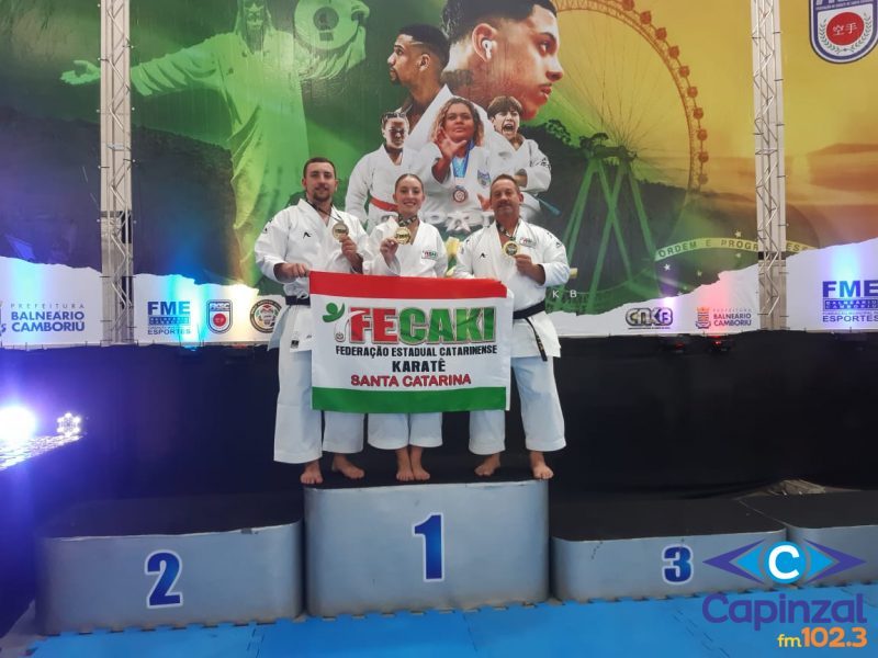 Família Saretta sagra-se campeã no Kata por equipe da Copa do Brasil de Karatê