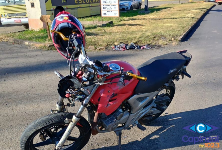 Motociclista fica gravemente ferido em colisão frontal na SC-350