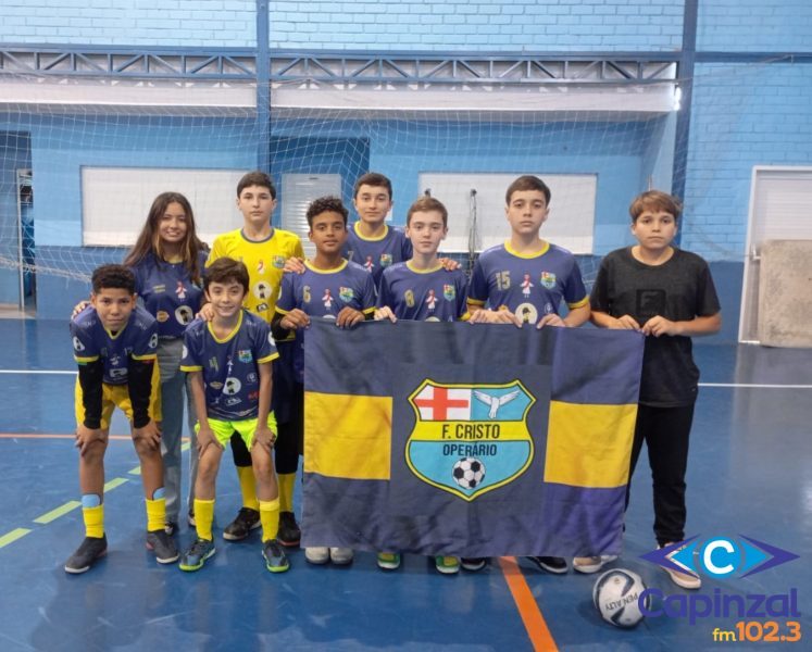 Futsal Cristo Operário celebra 42 anos da Vila Sete de Julho em Capinzal com campeonato da modalidade
