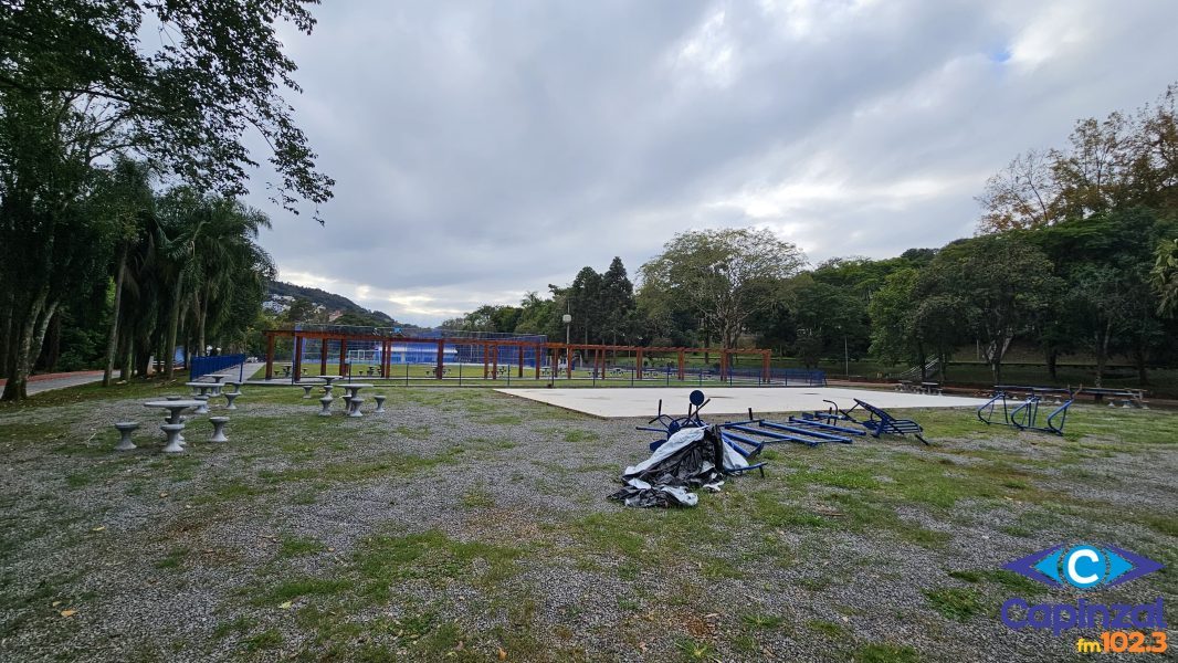 Revitalização da Área de Lazer Dr. Arnaldo Favorito pode ser retomada neste mês em Capinzal