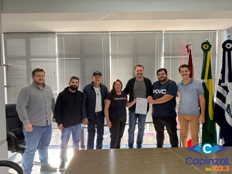 Vereador Kaue Oliveira (NOVO) entrega emenda de R$ 200 mil para o setor da saúde de Capinzal