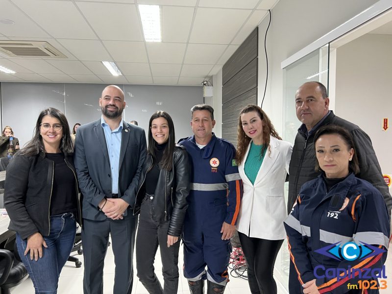 Secretário de Estado da Saúde anuncia R$ 20 milhões para hospital de Campos Novos e sinaliza base avançada do SAMU