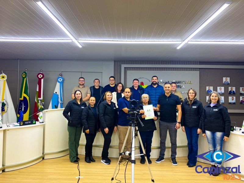 Instituto Crescer recebe Título de Utilidade Pública Municipal em Zortéa