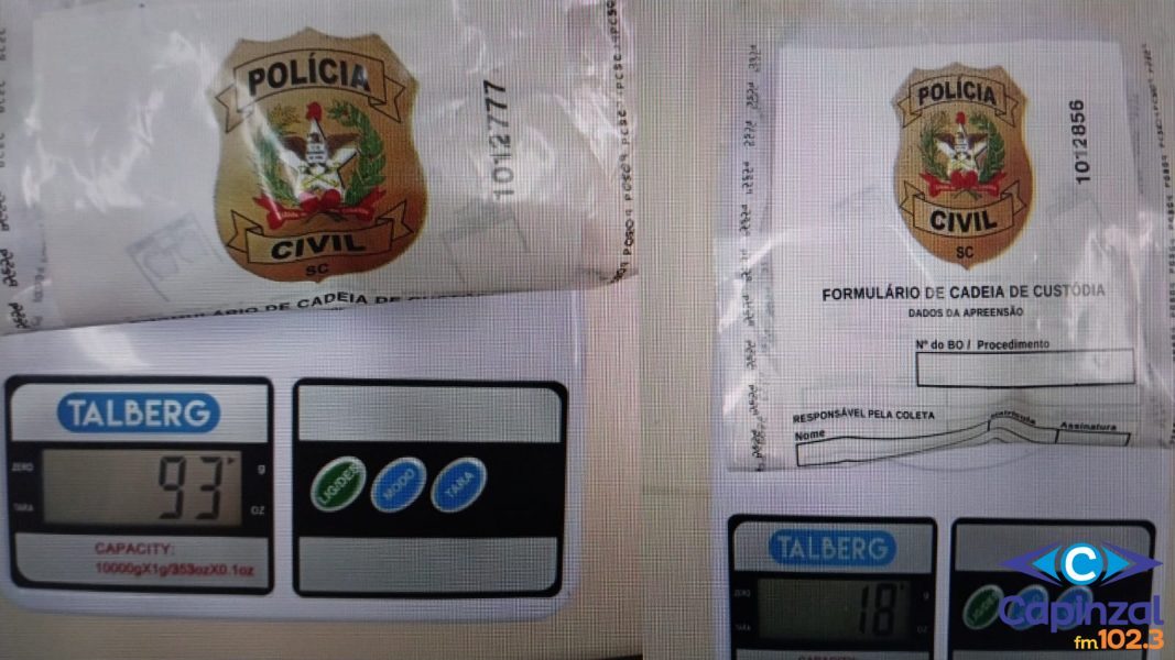 Mulher é presa por tráfico de drogas em Piratuba