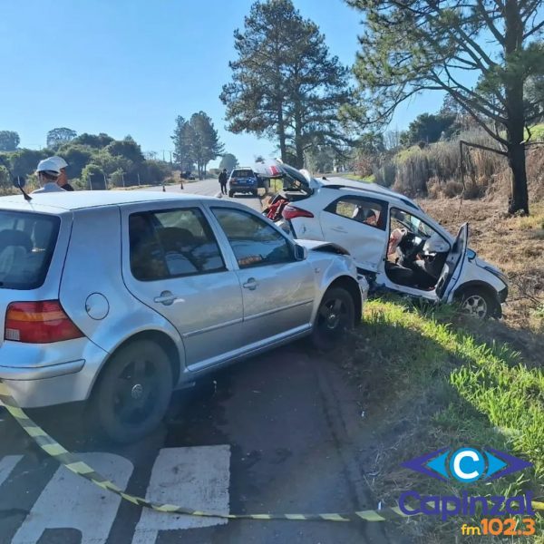 Duas pessoas morrem em grave acidente na BR-470 em Campos Novos