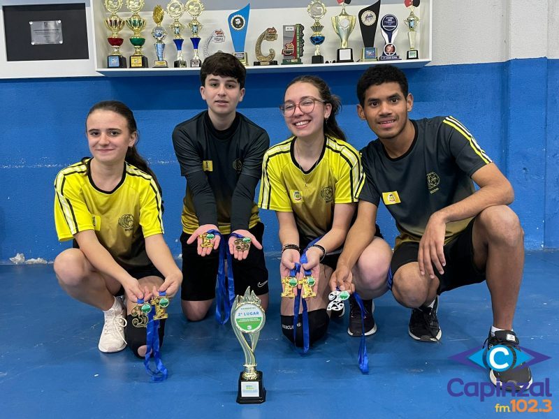 Ouro conquista o segundo lugar na terceira etapa da Liga Meio-Oeste Catarinense de Tênis de Mesa