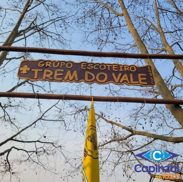 Inscrições abertas para o Grupo Escoteiro Trem do Vale de Capinzal