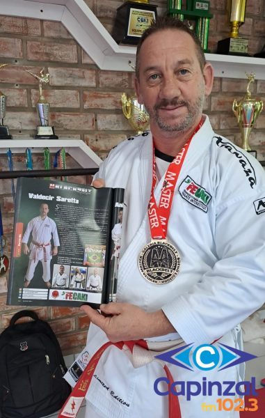 Mestre Valdecir Saretta é homenageado na galeria Black Belt da Revista Master