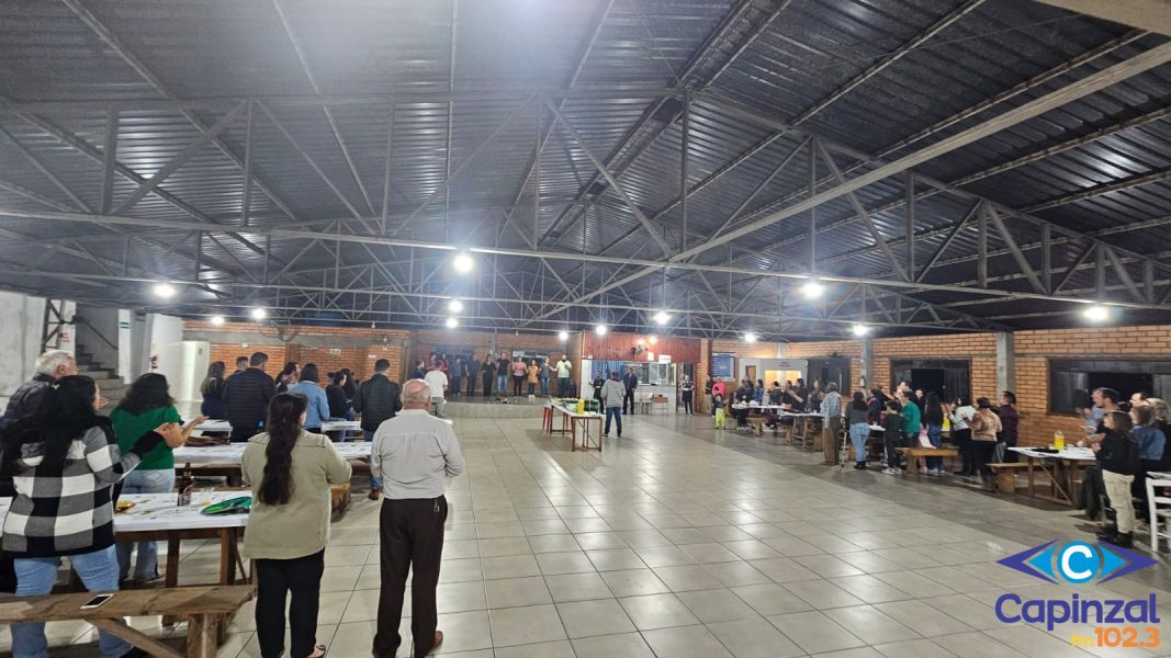 Jantar celebra o sucesso da 61ª Festa de São Cristóvão em Capinzal