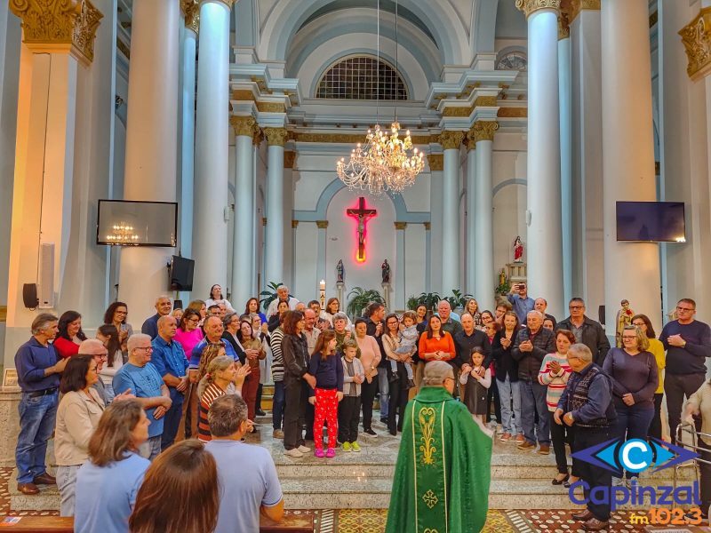 Missa do Dia dos Avós reúne gerações em celebração de fé e gratidão na Matriz São Paulo Apóstolo