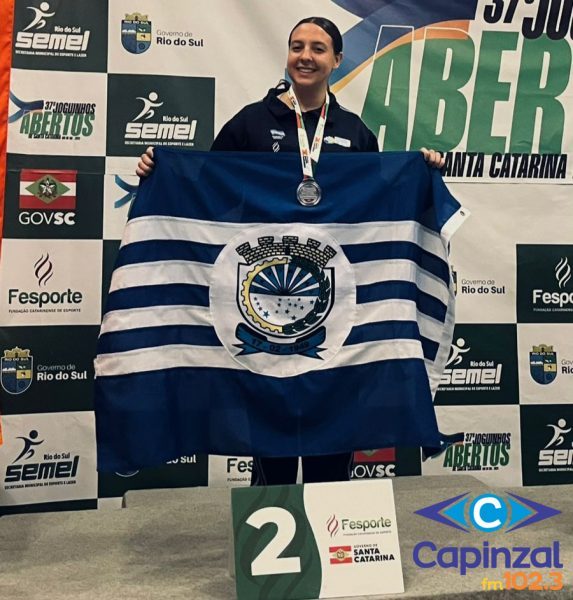 Karateca de Capinzal conquista medalha de prata nos Joguinhos Abertos de SC