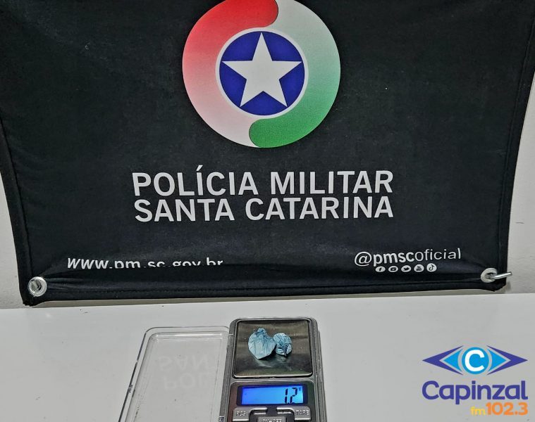 Polícia Militar apreende cocaína durante abordagem em Ouro