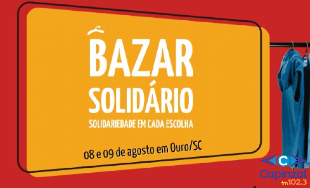 Instituto Catarinense de Juventude promove bazar solidário em Ouro