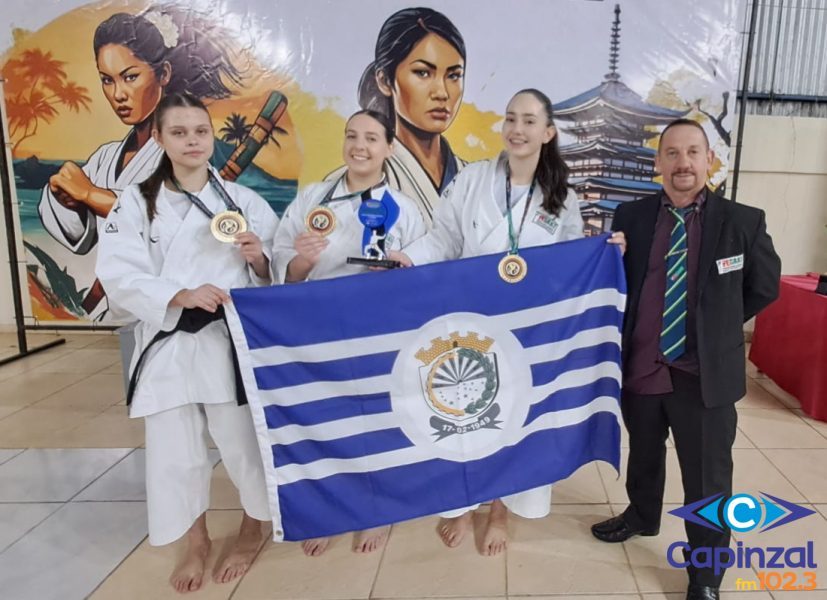 Capinzal garante protagonismo no kata por equipes durante 2ª etapa do Estadual em Coronel Freitas