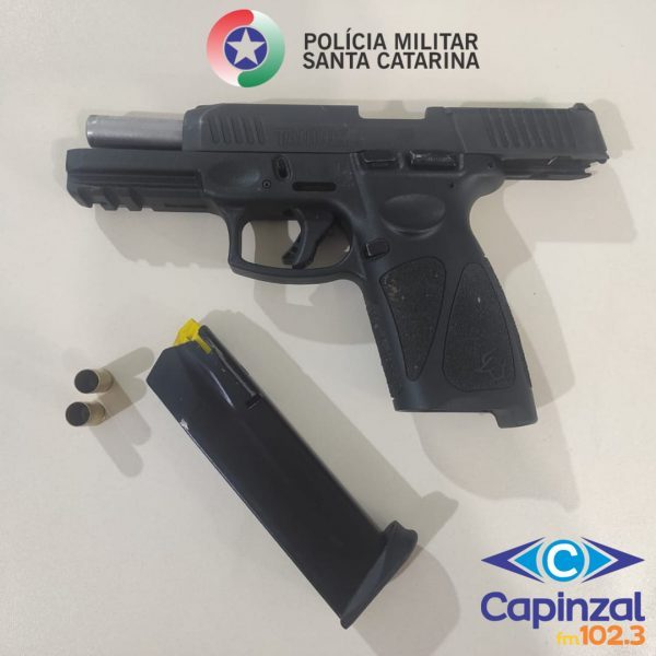 Autor de tentativa de homicídio é preso pela Polícia Militar em Videira