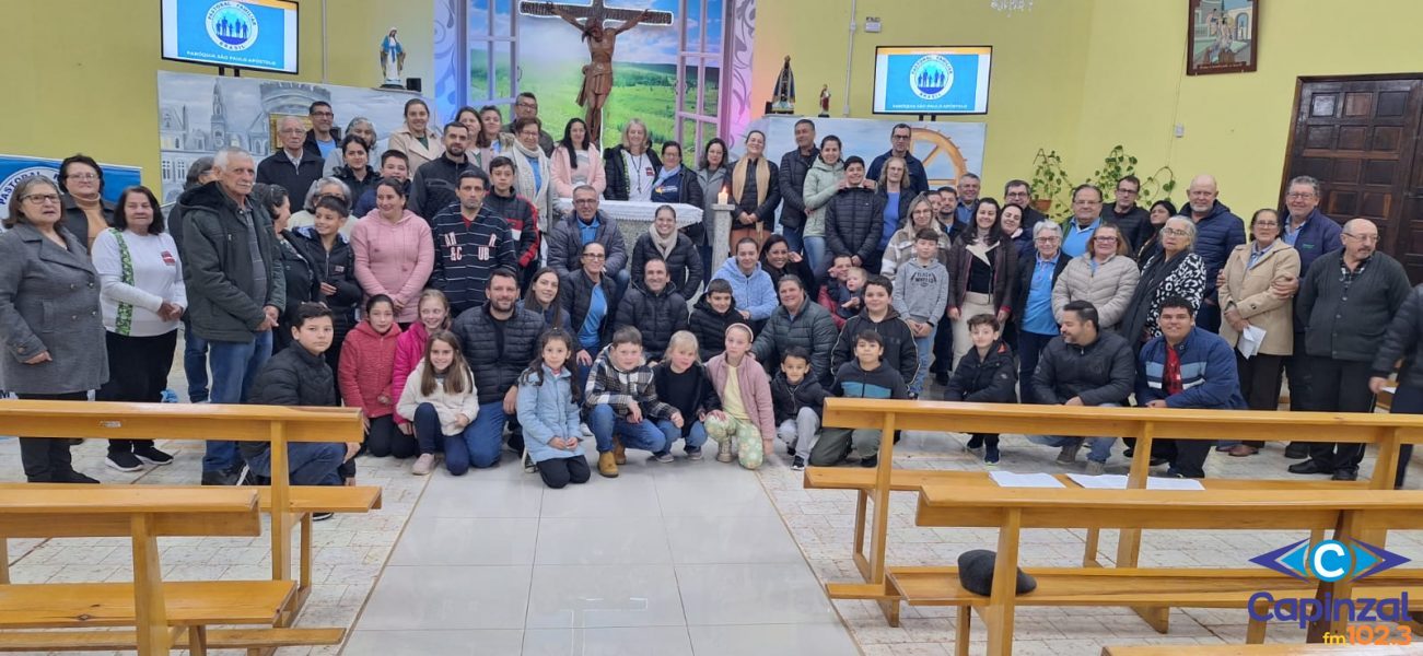 Encontro das Famílias é realizado na Capela Santa Catarina de Alexandria, em Zortéa