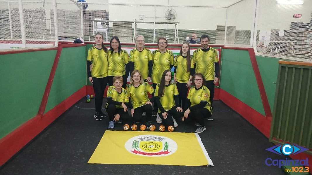Bocha feminino de Ouro é finalista da Etapa Microrregional dos JASC