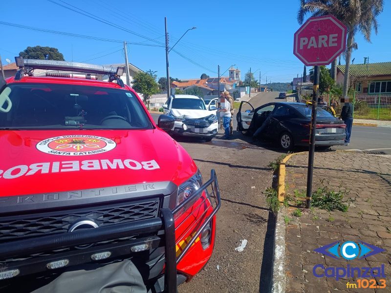 Colisão deixa adolescente ferido em Curitibanos