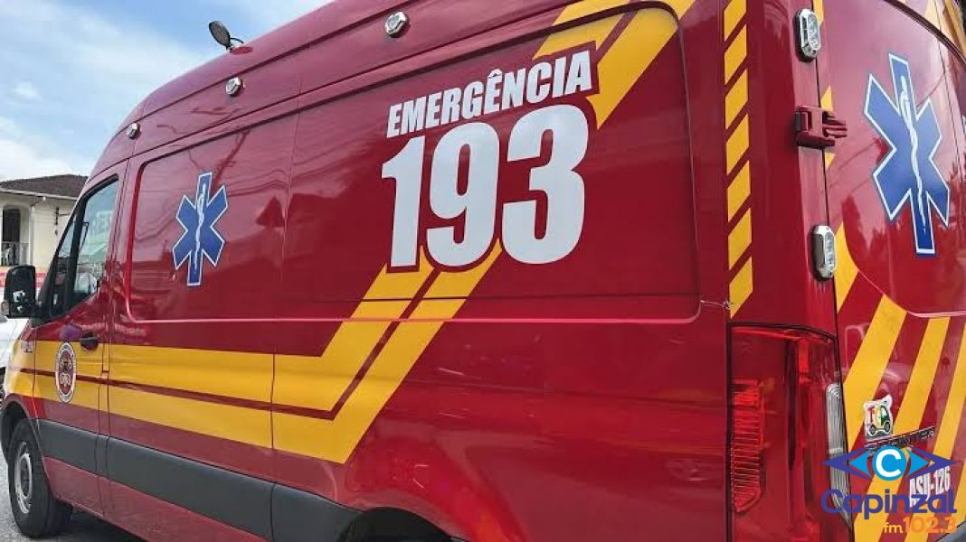 Jovem fica ferida após queda de motocicleta em Piratuba