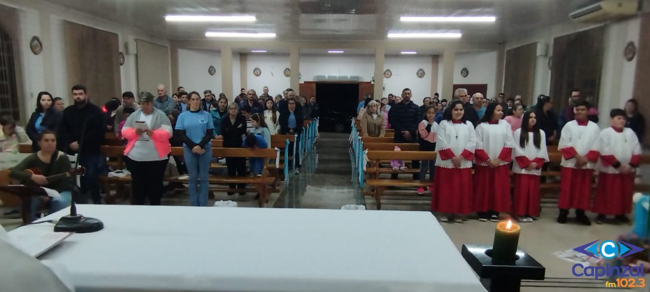 Capela do Loteamento Parizotto reúne fiéis em celebração da Semana da Família que encerra neste domingo