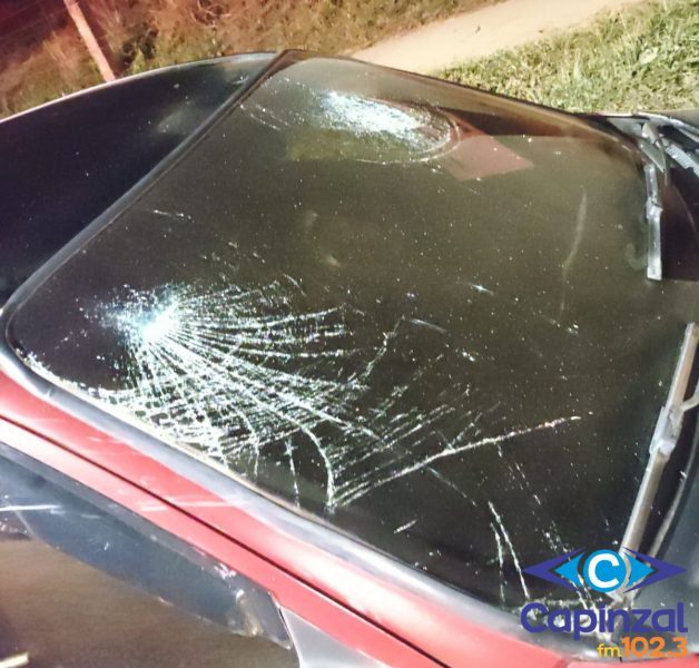 Colisão entre dois carros mobiliza Bombeiros em Fraiburgo