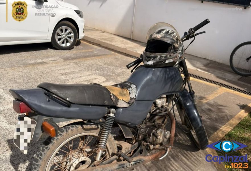 Polícia Civil desarticula negociação e prende dois por furto de motocicleta em Campos Novos