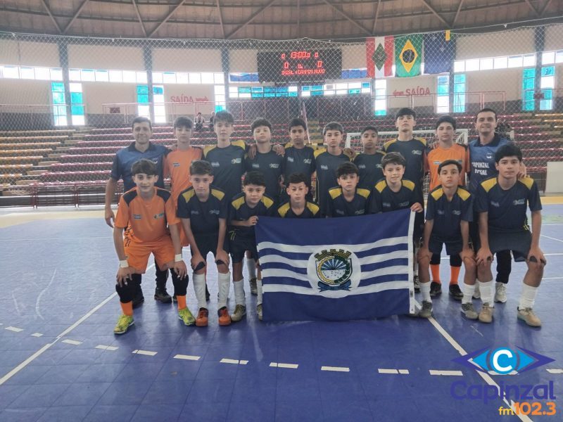 FME Capinzal é finalista do Estadual Sub-13 da Liga Catarinense de Futsal