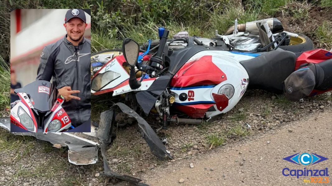 Motociclista morre em colisão na SC-135 em Campos Novos