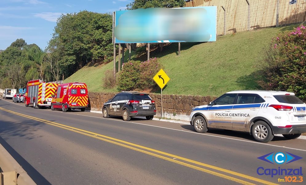 Corpo é encontrado boiando em rio no município de Videira
