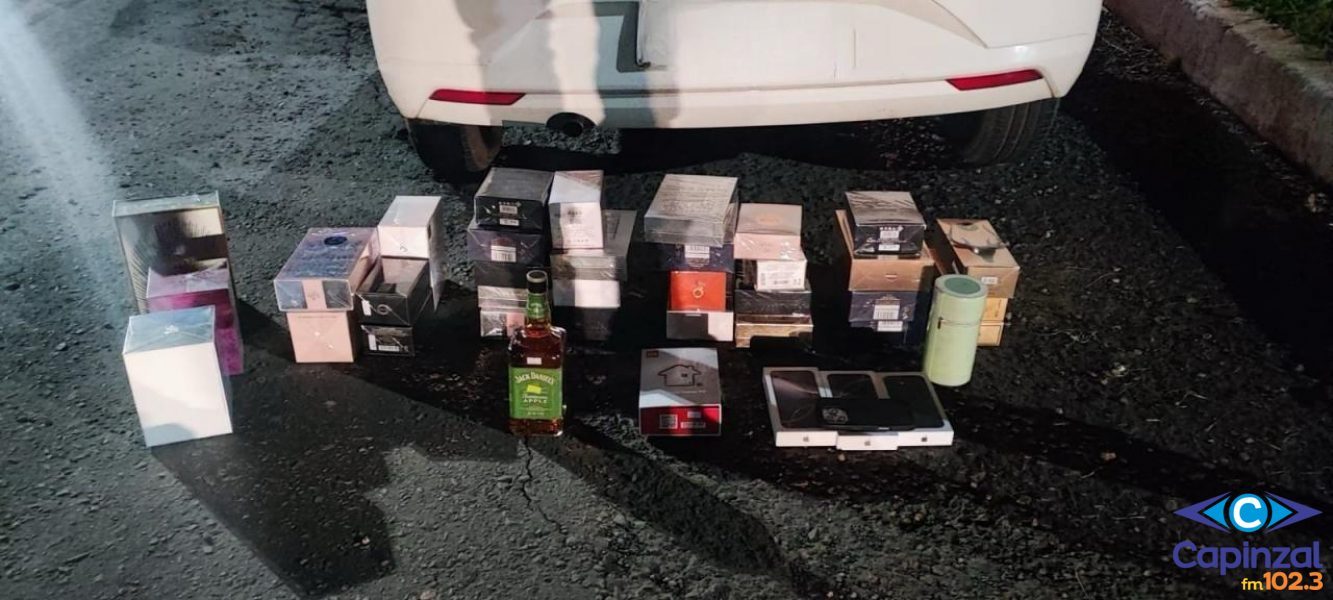 PM apreende mercadorias contrabandeadas em Joaçaba