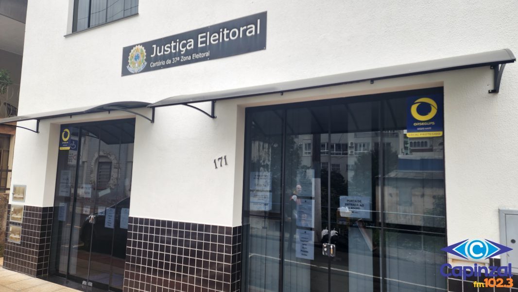 Capinzal apresenta 89,3% de eleitores com biometria cadastrada