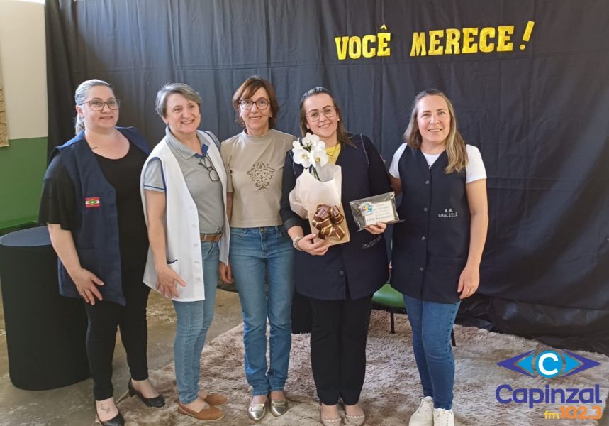 Professora Vanuza Regina Sitniewski é indicada ao Prêmio Educador Elpídio Barbosa