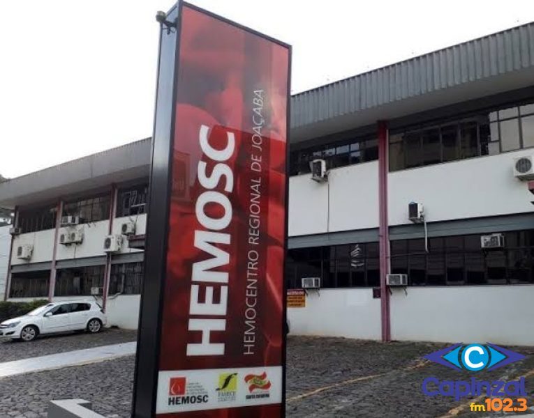 Hemosc de Joaçaba alerta para baixa no número de doadores e promove ação com transporte gratuito em outubro