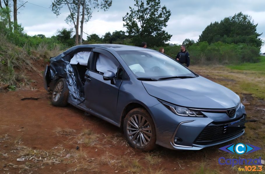 Colisão deixa feridos na BR-282 em Campos Novos