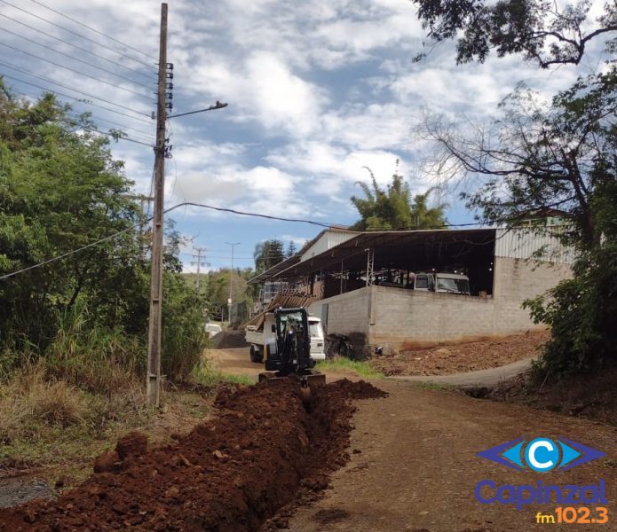 CASAN inicia instalação de 5 km de novas redes em Ipira