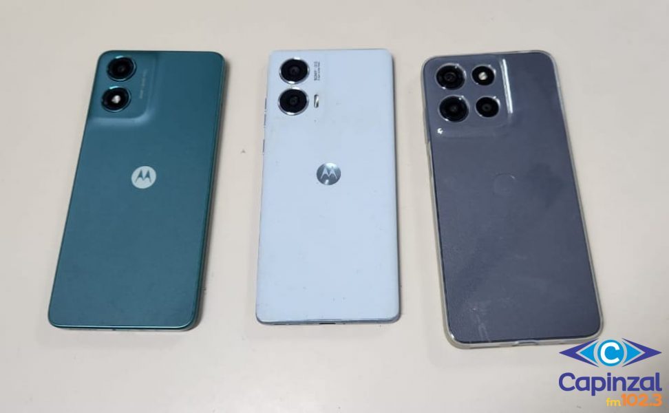 Polícia Militar recupera três celulares furtados em loja e prende suspeito em Capinzal