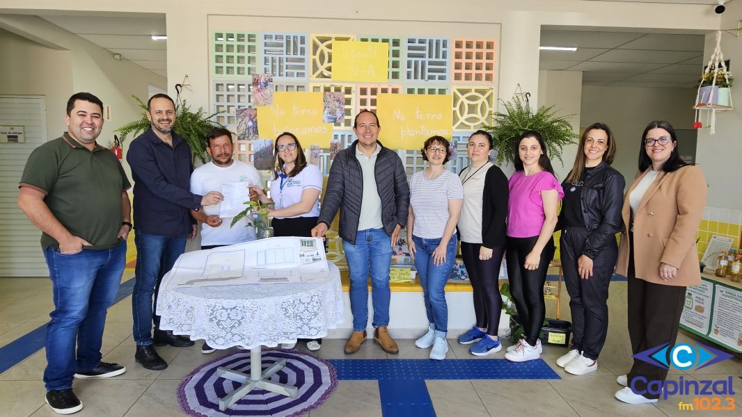 Prefeitura de Capinzal assina ordem de serviço para obras no CMEI Verdes Campos