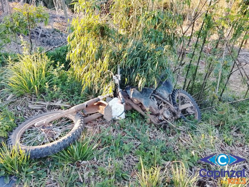 Motociclista fica gravemente ferido em colisão com carro na SC-473, em Irani