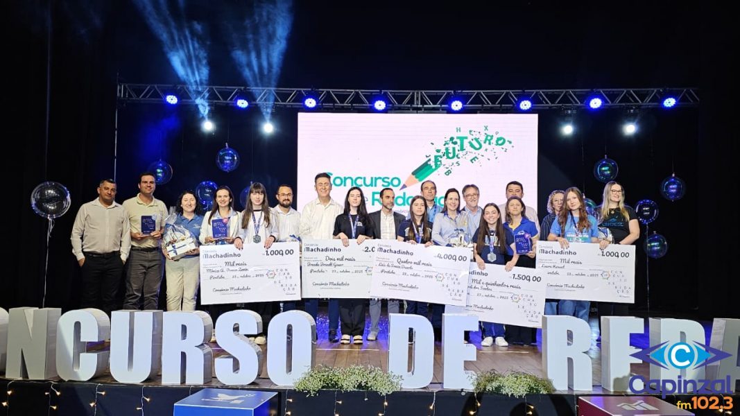 Estudantes da Escola Viver e Conhecer conquistam o 1º e o 3º lugares no 19º Concurso de Redação do Consórcio Machadinho