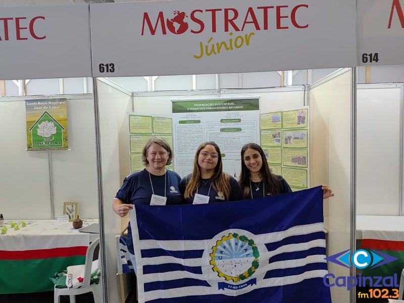 Escola Ivo Silveira, de Capinzal, representa SC em Mostra Internacional de Ciência e Tecnologia