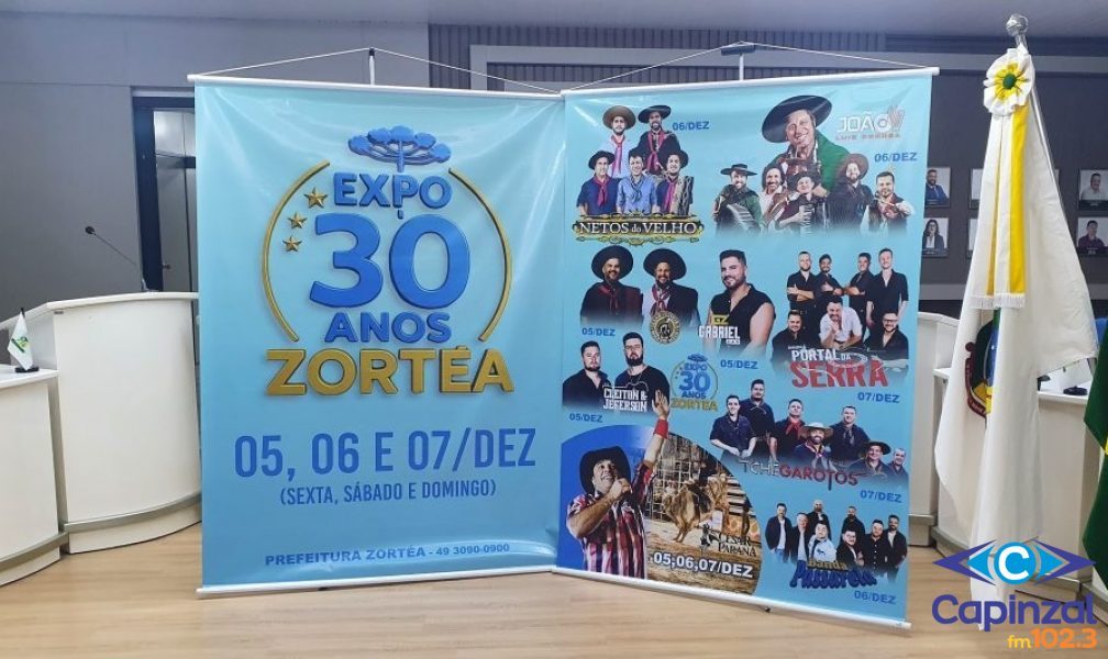 1ª Expo Zortéa esgota todos os estandes e gera grande expectativa para os 30 anos do município