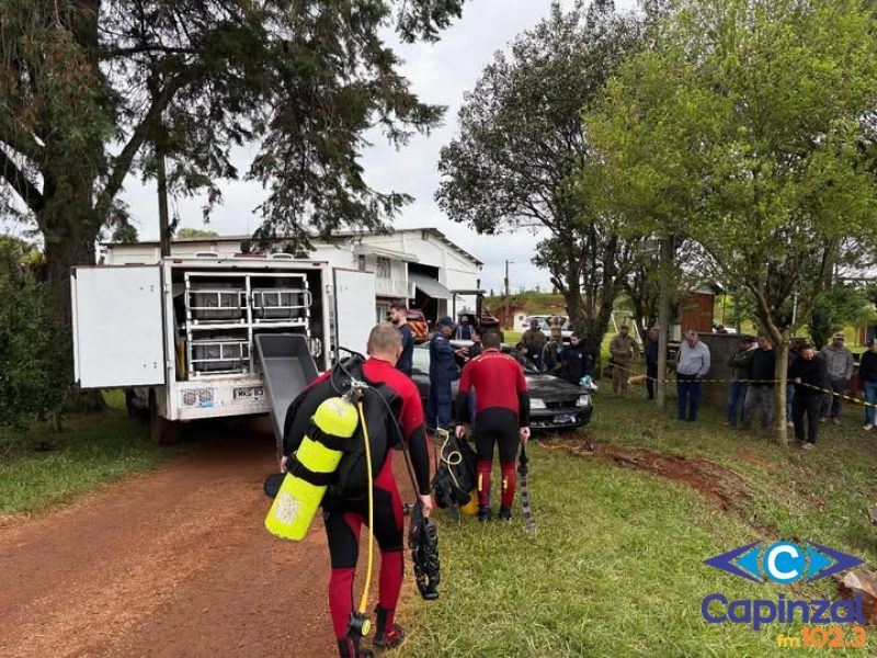 Terceiro óbito confirmado: corpo encontrado em açude após assalto no interior de Campos Novos